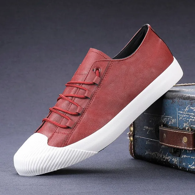 JITU Leather Casual Sneaker