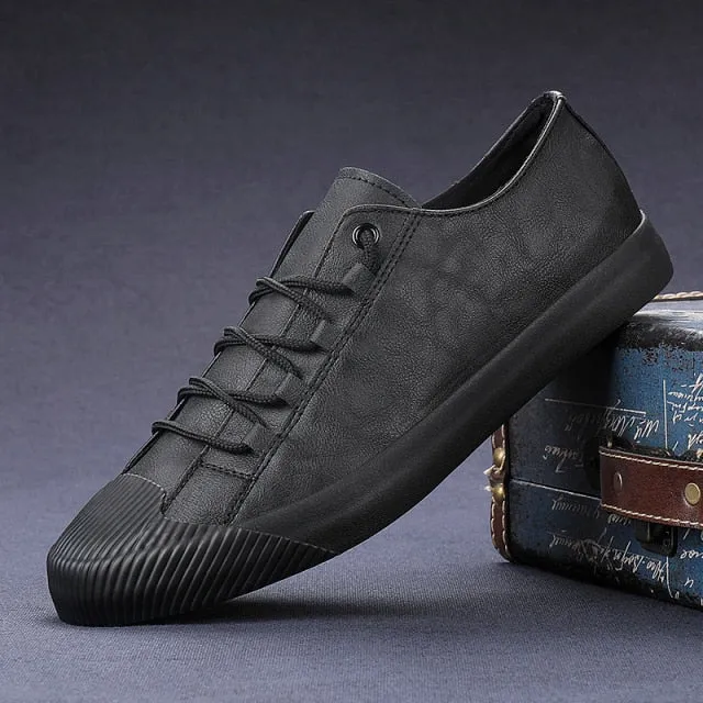 JITU Leather Casual Sneaker