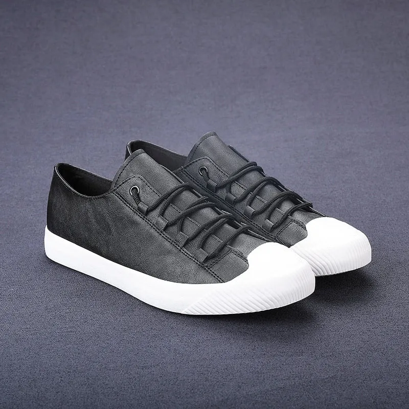 JITU Leather Casual Sneaker