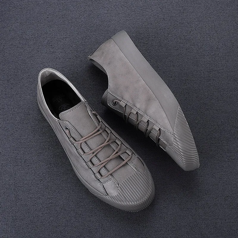 JITU Leather Casual Sneaker