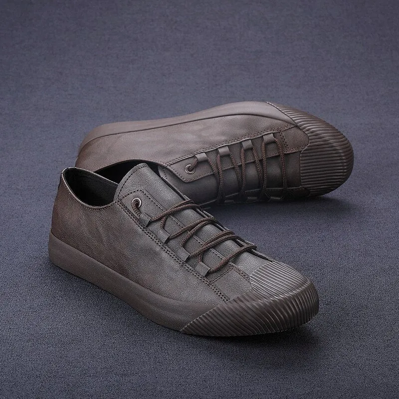 JITU Leather Casual Sneaker