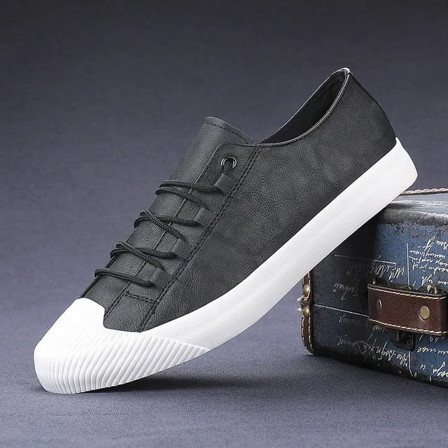 JITU Leather Casual Sneaker