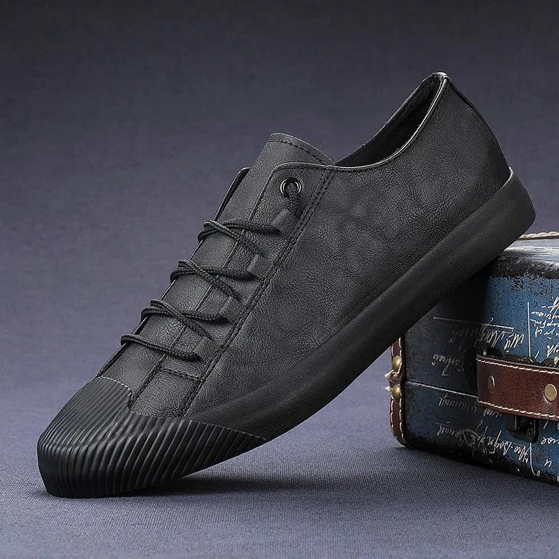 JITU Leather Casual Sneaker