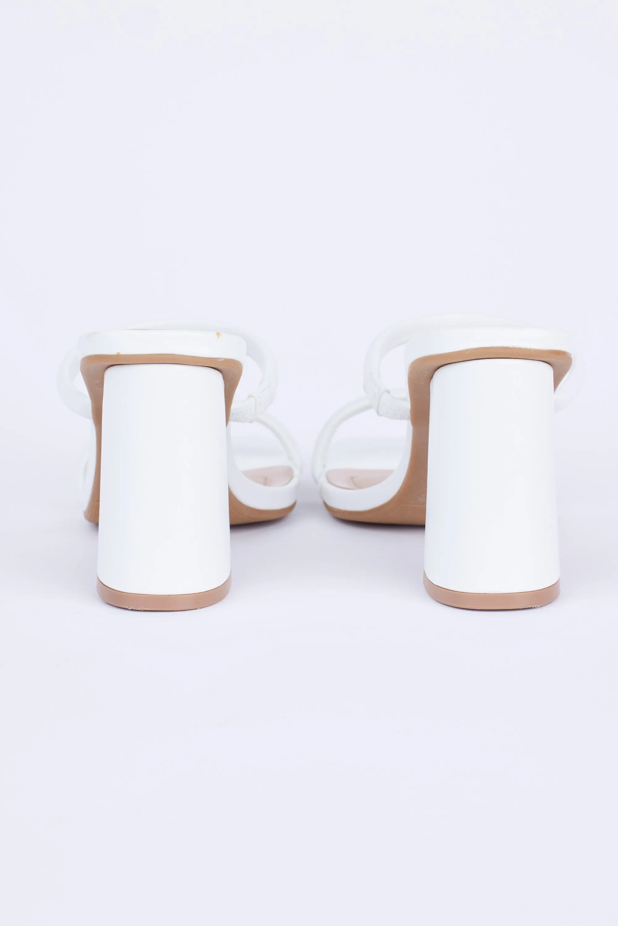 Kayce Heels- White