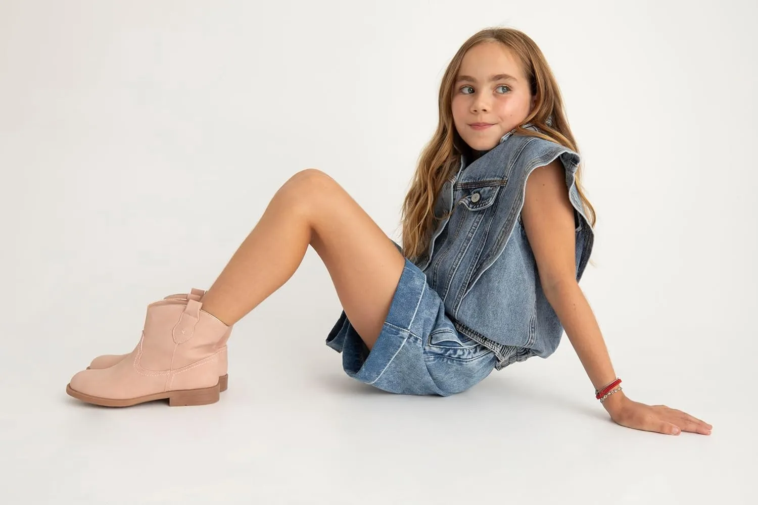 Kid Boots for Girls - Fashionable, Durable & Lightweight Boots - Leather, Non-Slip Insoles - Stylish Footwear for Kids