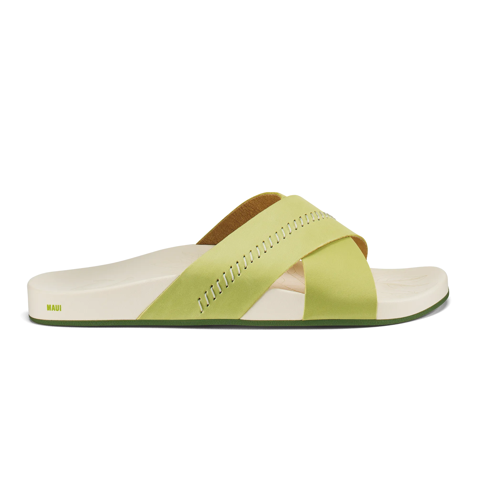 Kīpe‘a ‘Olu - Muted Green / Off White