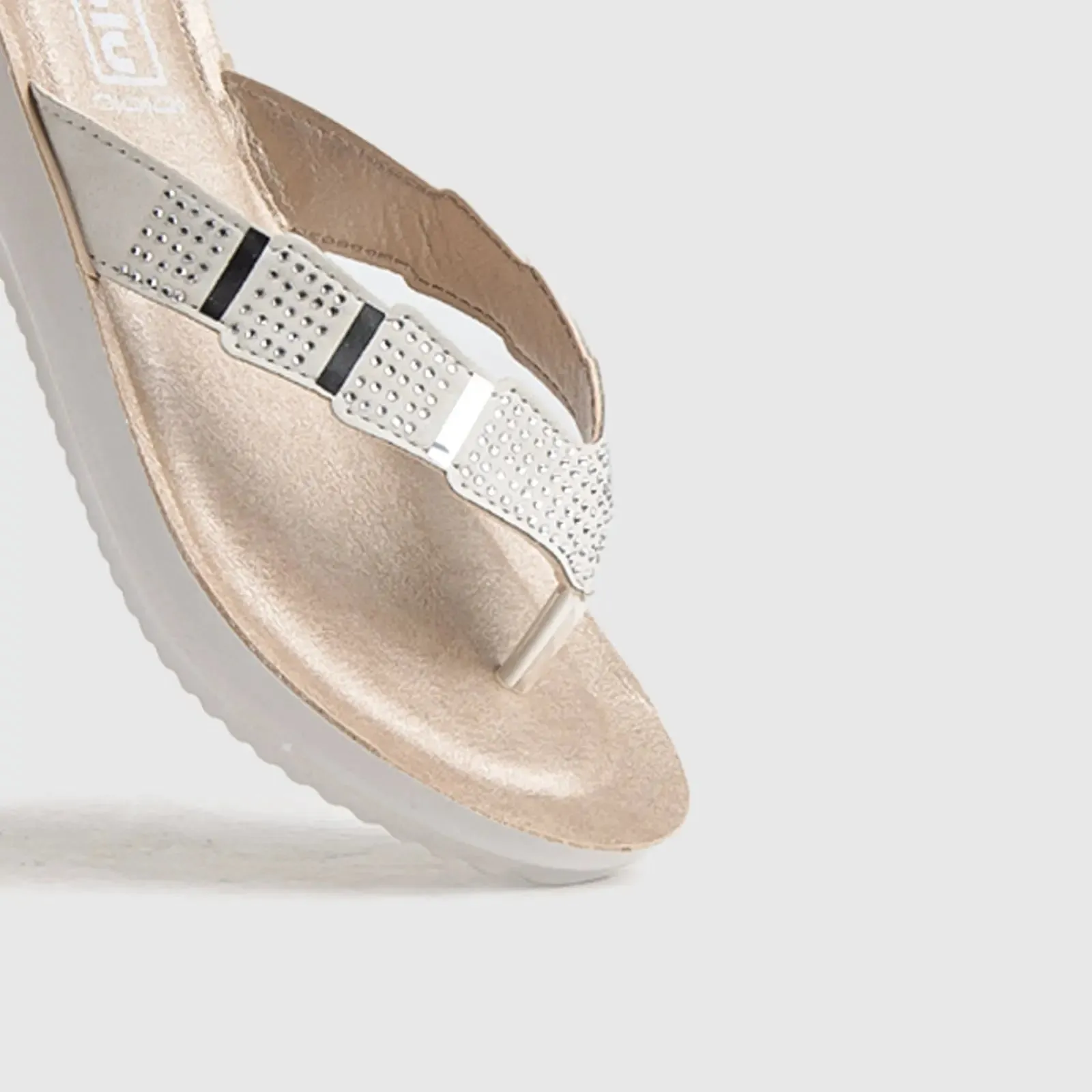 Ladies Comfort Sandals BM056 Beige