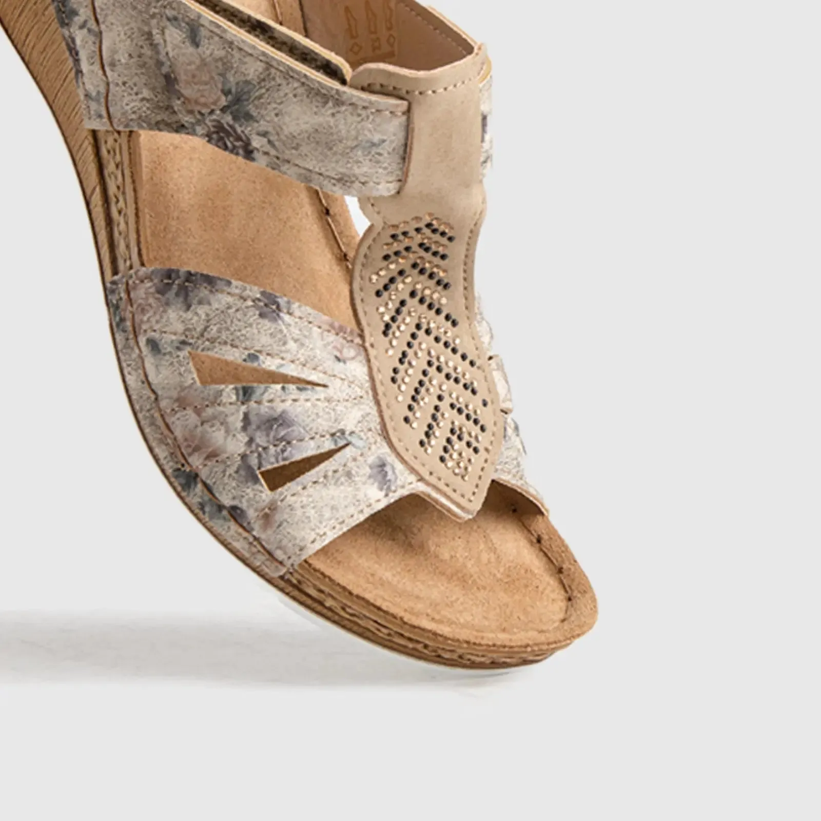 Ladies Comfort Sandals EP020 Beige