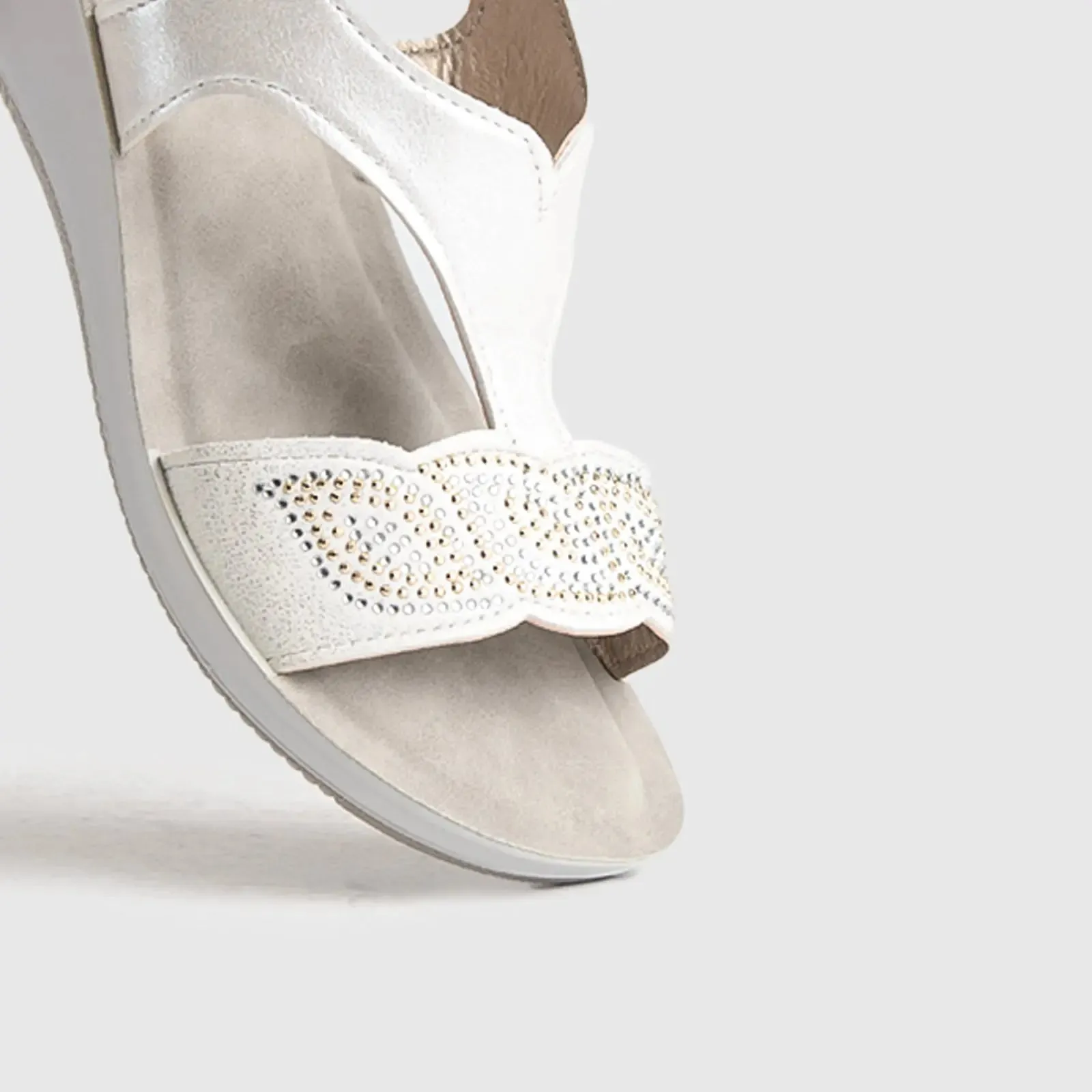 Ladies Comfort Sandals SE005 White