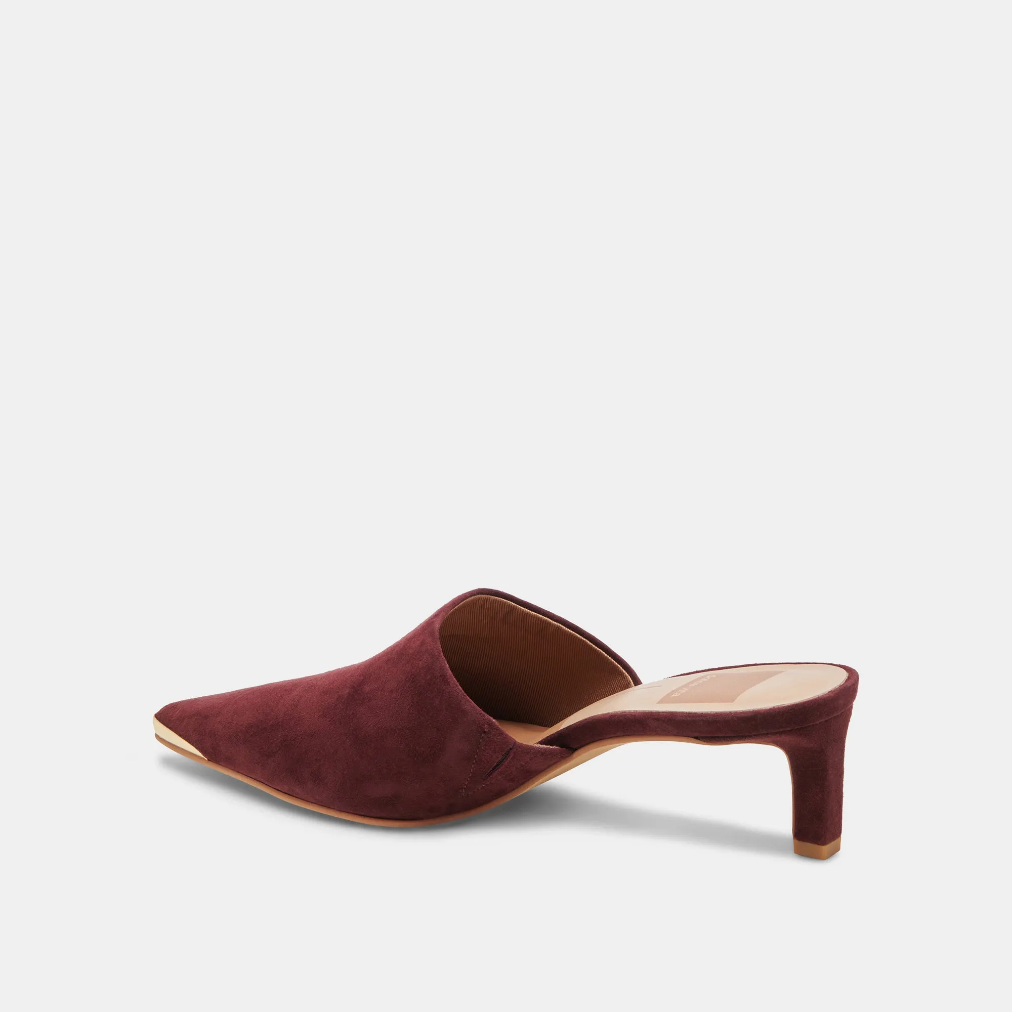 LEXY HEELS CRANBERRY SUEDE