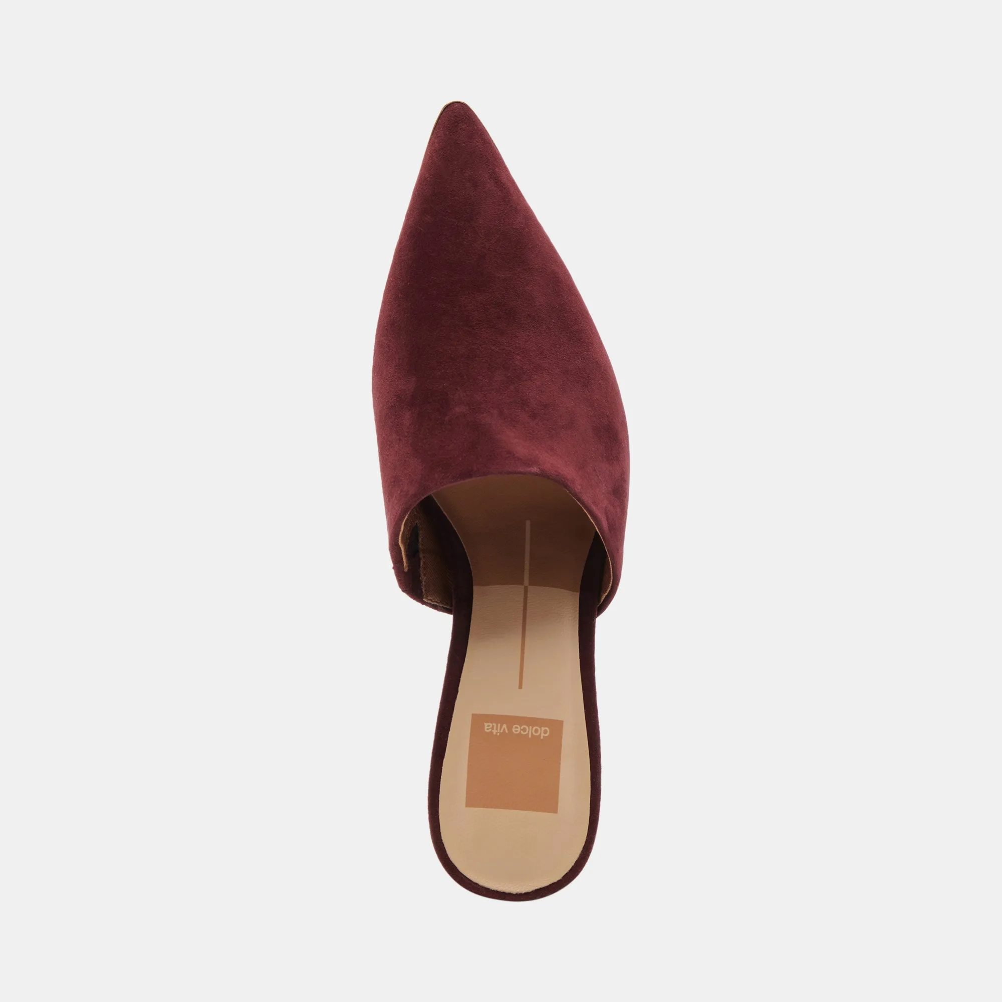 LEXY HEELS CRANBERRY SUEDE