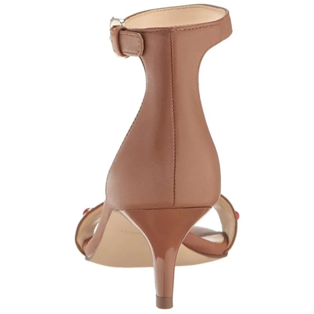 Lilac Dark Natural Nine West Sandal