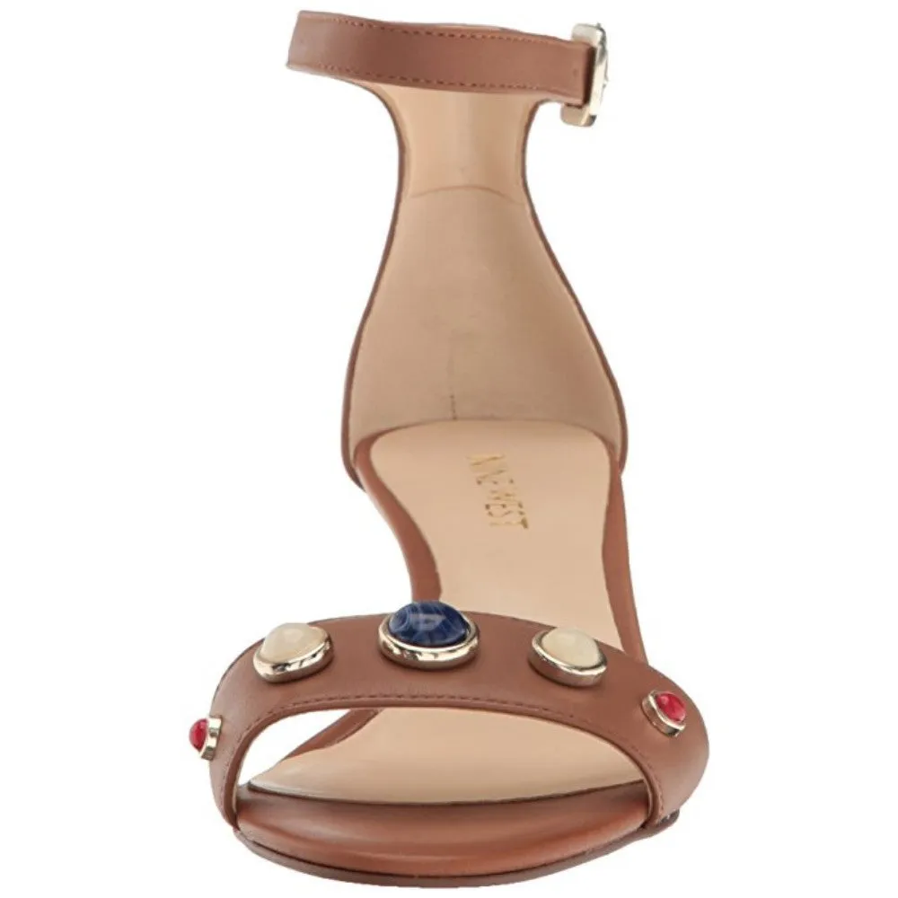 Lilac Dark Natural Nine West Sandal