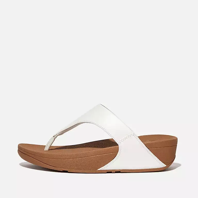 Lulu leather toe post