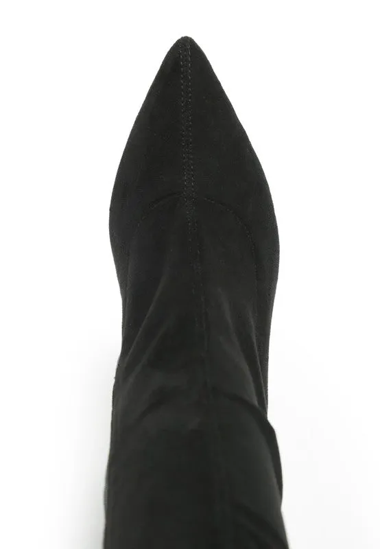 Madman Over-the-Knee Velvet Boots