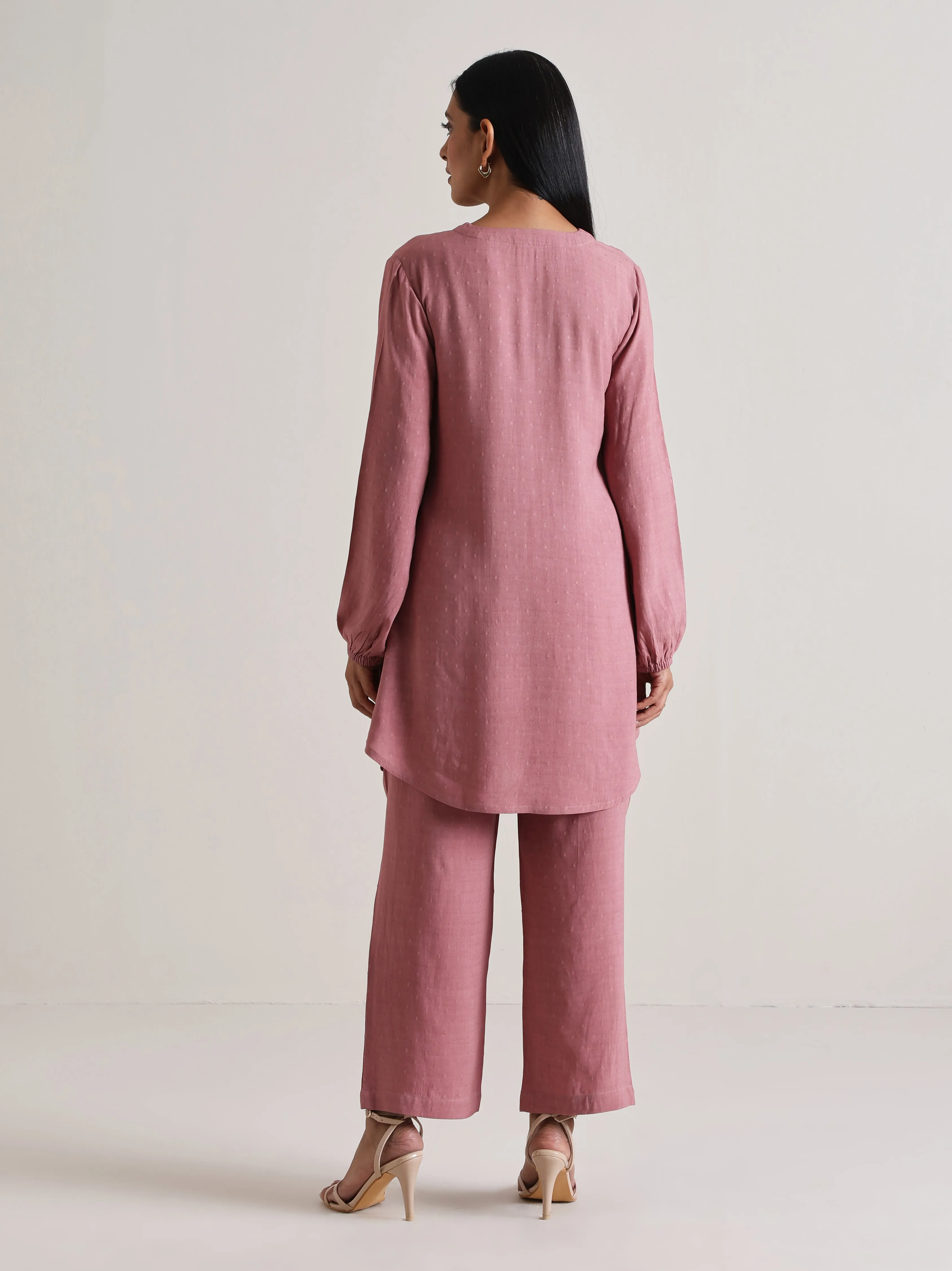 Mauve Short Co-Ord Set