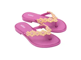 Melissa Spring AD Lilac Yellow Flipflops For Women