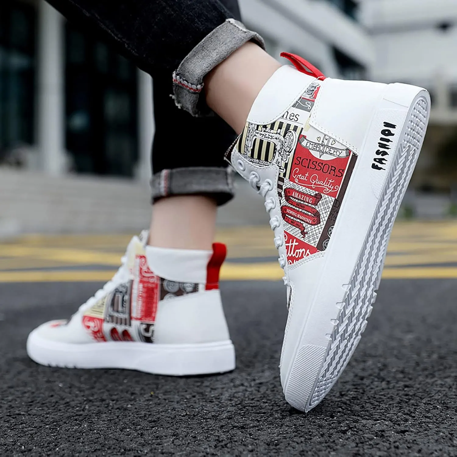 Men's Comfortable Diabetic Shoes Lightweight Breathable Walking Shoe Gym Tennis Business Casual Versatile Shoes
