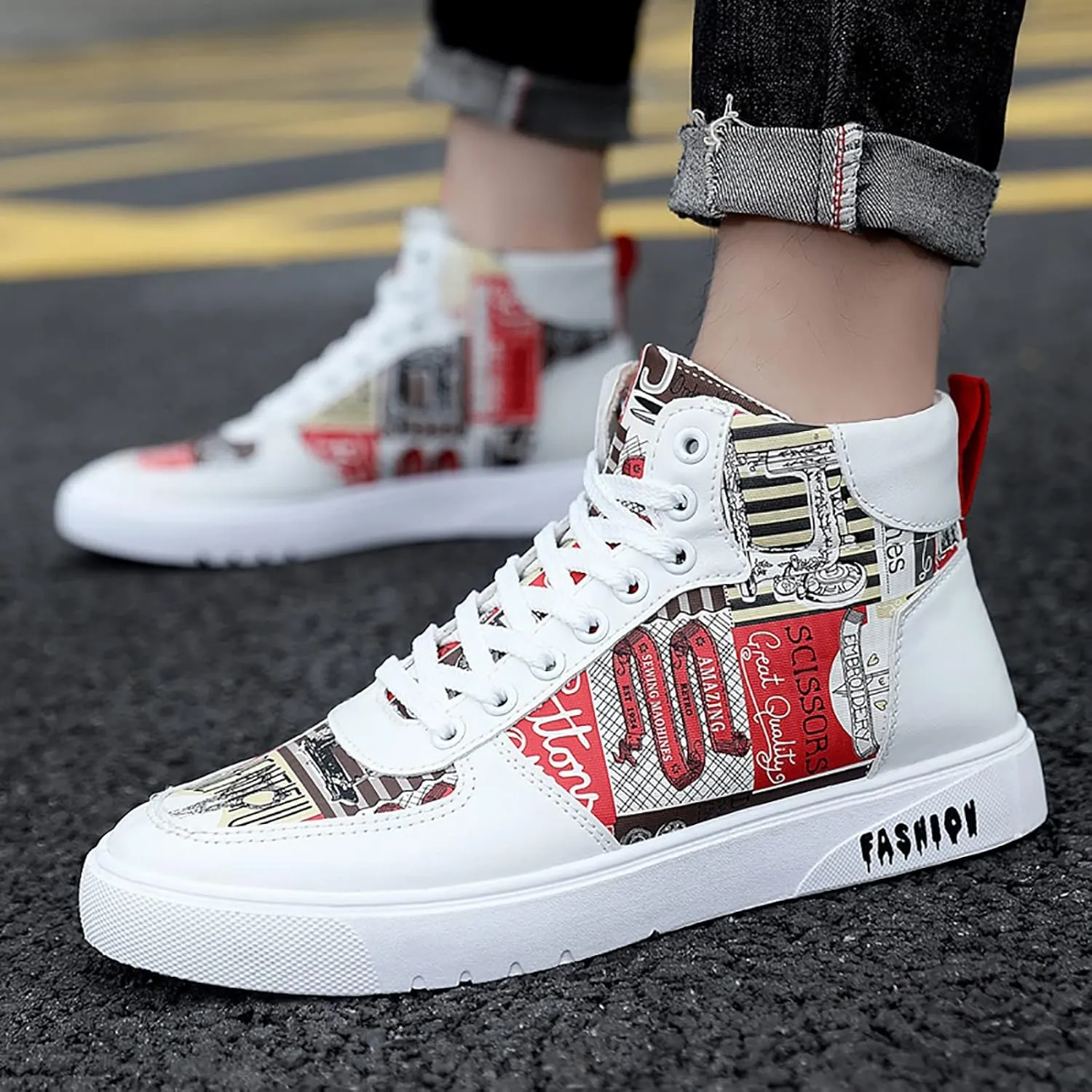 Men's Comfortable Diabetic Shoes Lightweight Breathable Walking Shoe Gym Tennis Business Casual Versatile Shoes