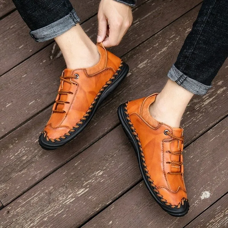 Men's Handmade Non-Slip Leather Shoes