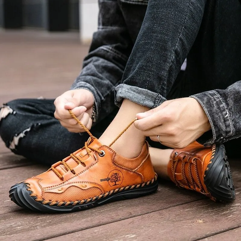 Men's Handmade Non-Slip Leather Shoes