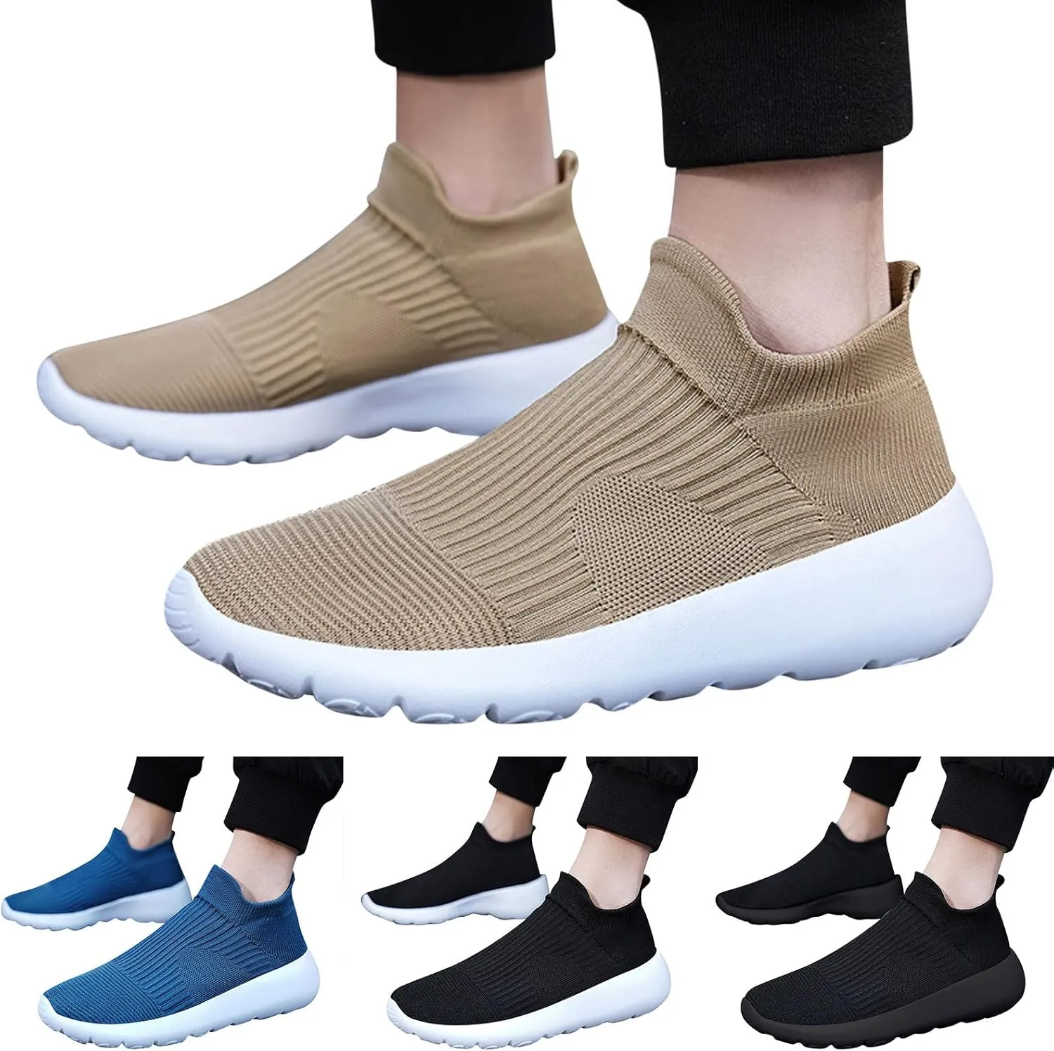 Mens Walking Shoes Men's Shoes Sneaker for Men Tennis Shoe for Men Breathable for Everyday and Travel Sneaker