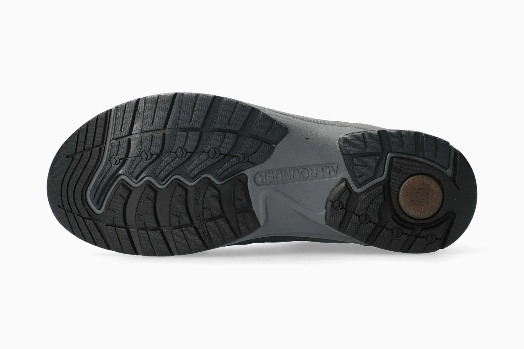 Mephisto All Rounder Men's Caletto-Tex Walking Shoes- Black/Eclipse