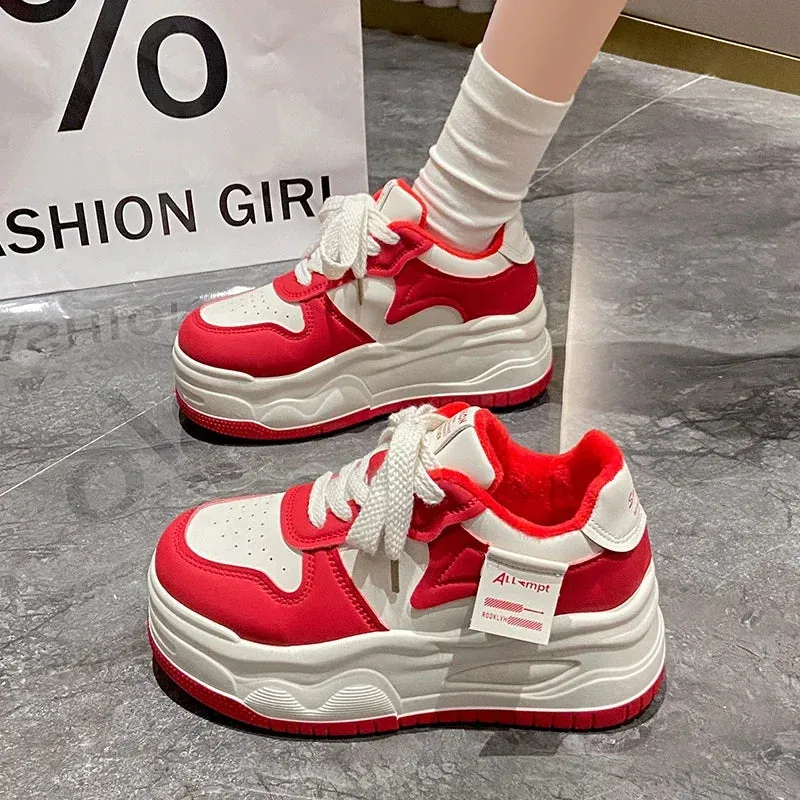 Micah Vulcanized Platform Casual Sneakers