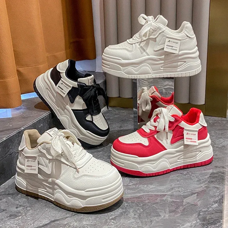 Micah Vulcanized Platform Casual Sneakers