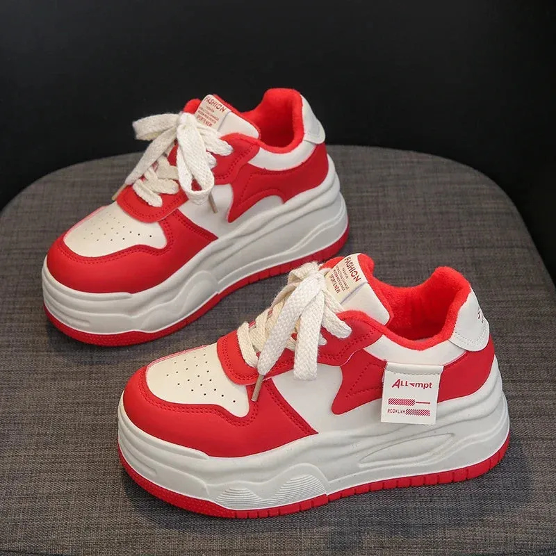 Micah Vulcanized Platform Casual Sneakers
