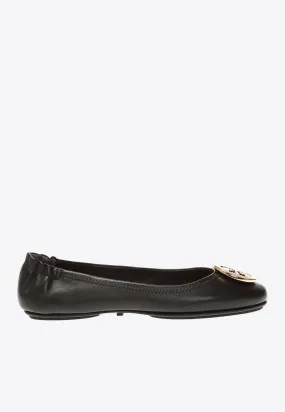 Minnie Travel Nappa Leather Ballet Flats