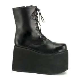 MONSTER-10 Fancy Dress Costume Funtasma Men's Boots Black Pu