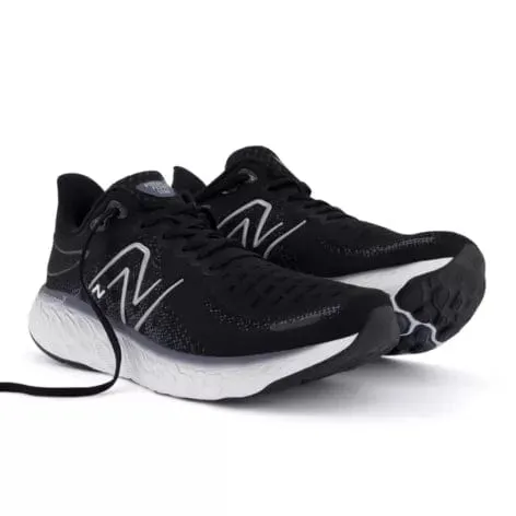 New Balance Men's 1080v12 Running Shoes- Black