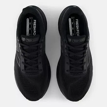 New Balance Men's 1080v14 Running Shoes- Black/ Black
