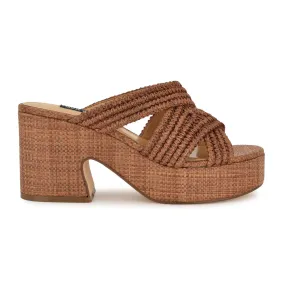 Nine West Women's Bemay2 Brown M