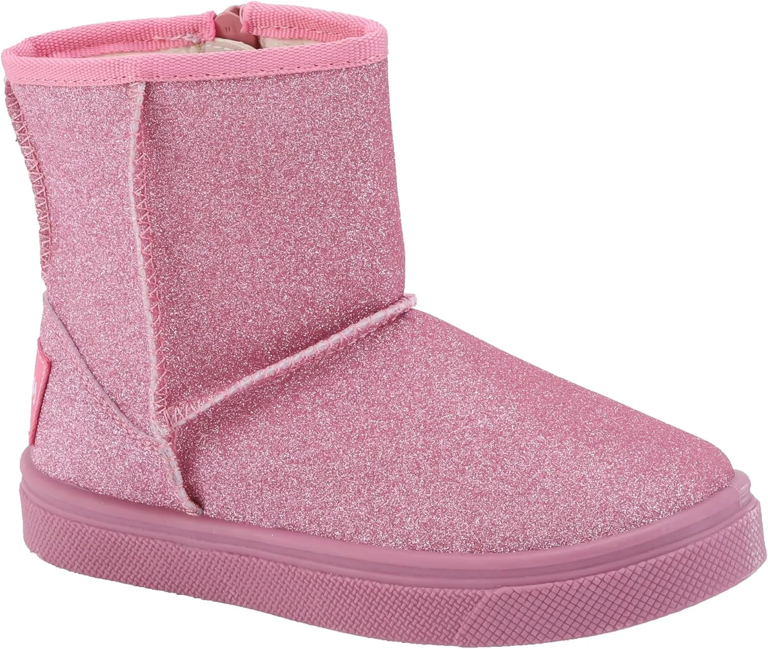 Oomphies Frost Kids' Cozy Boots with Faux Fur Lining and Side Zipper  Durable Microfiber Upper, Rubber Sole