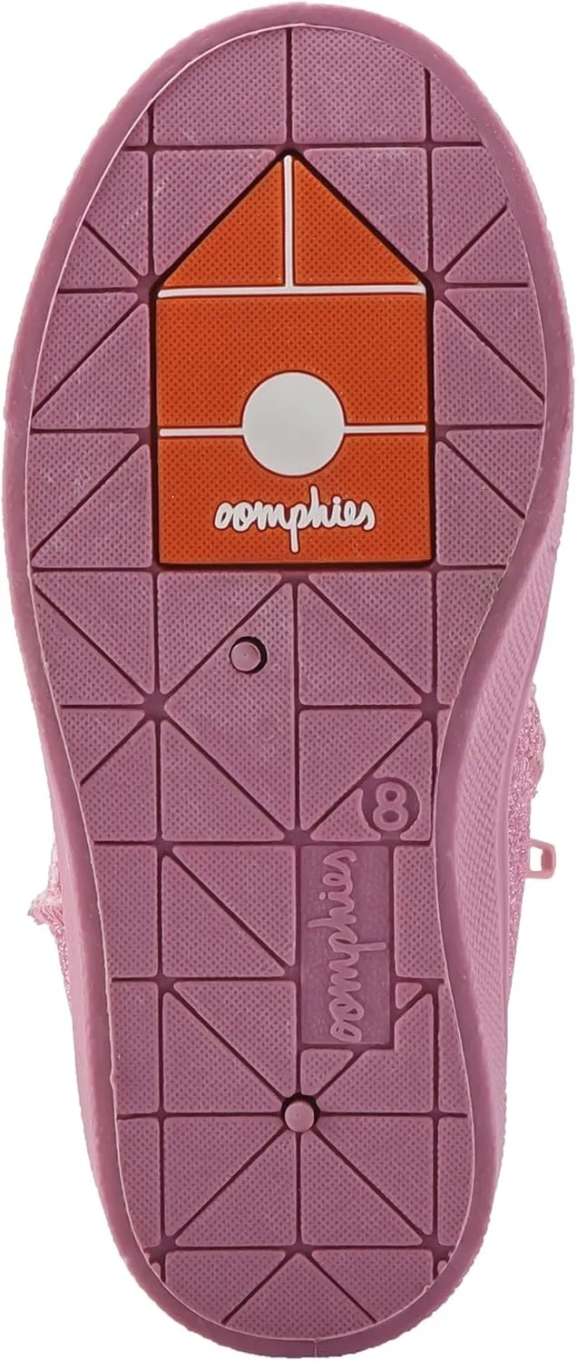 Oomphies Frost Kids' Cozy Boots with Faux Fur Lining and Side Zipper  Durable Microfiber Upper, Rubber Sole