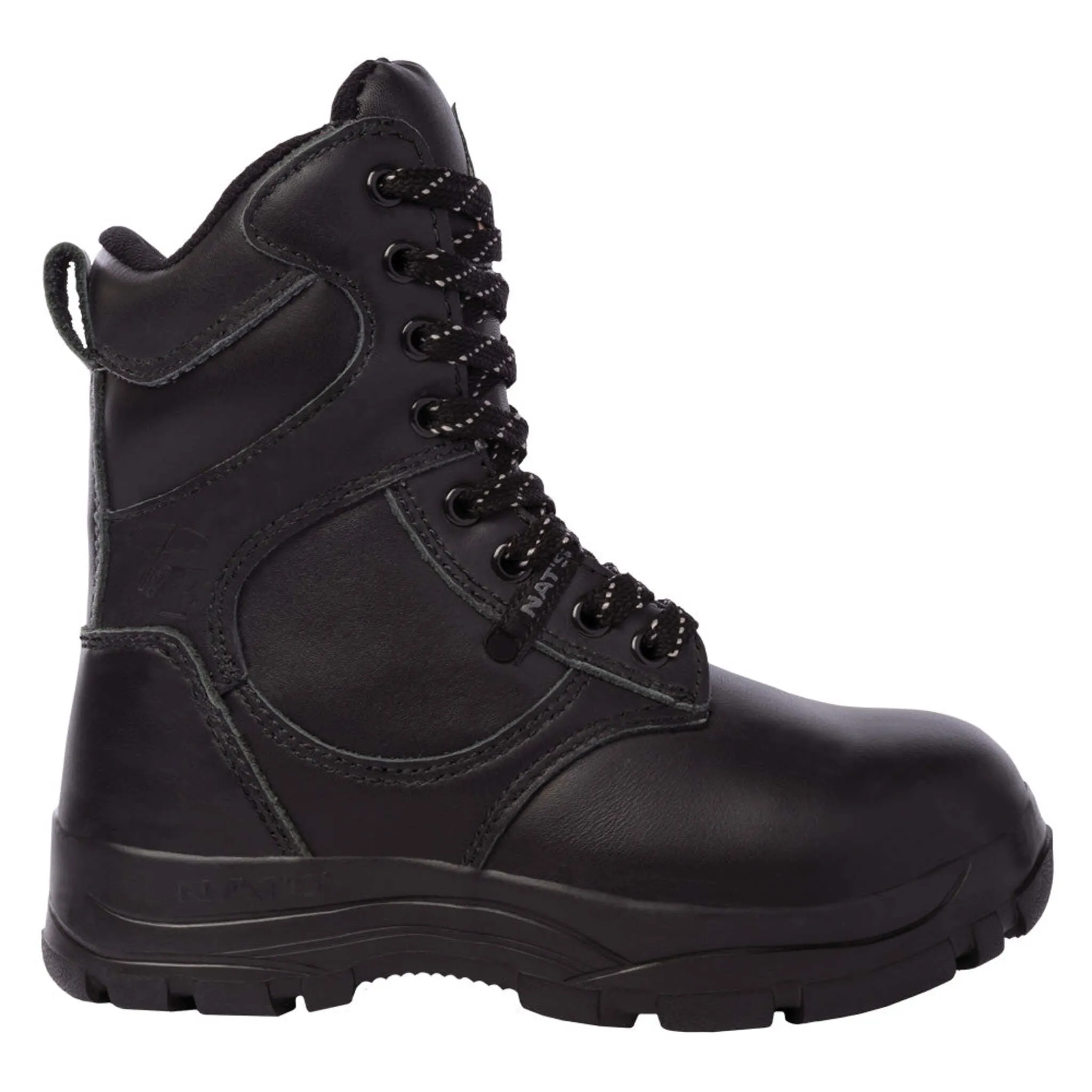 P&F Women's Safety Work Boots PF682 CSA 8" Lightweight Full-Grain Leather, Steel Toe, Puncture-Resistant Midsoles, Oil-Resistant, Ultra Comfort | Sizes 5-11