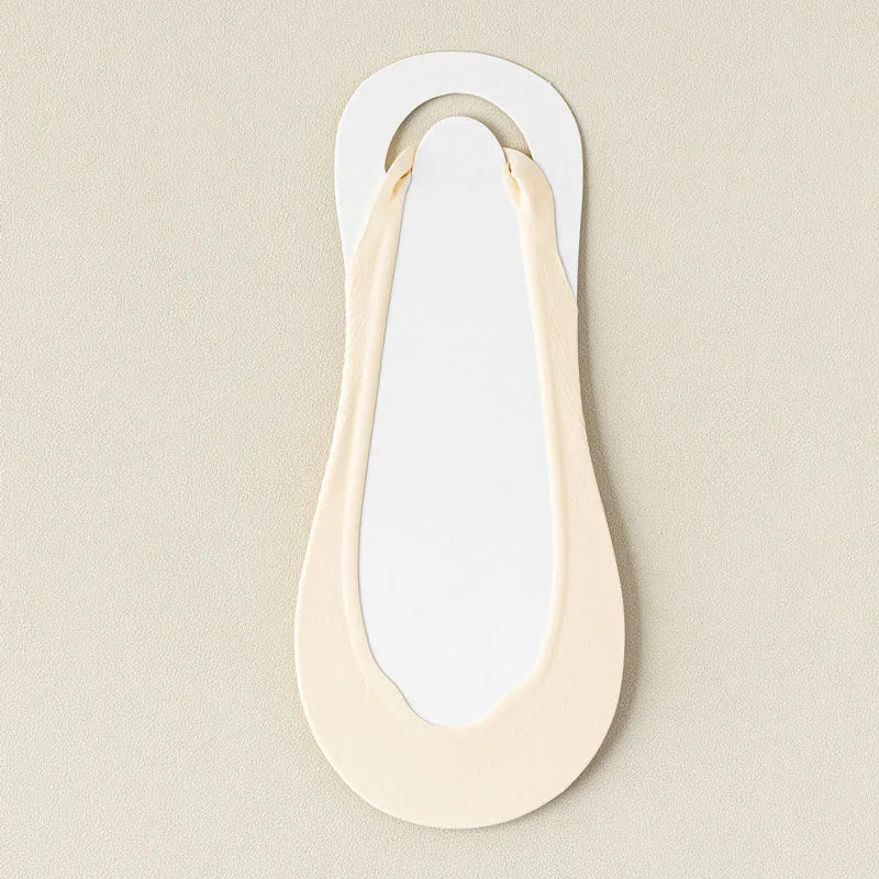 Plus Size Summer Padded Half No Show Socks(6 Pairs)
