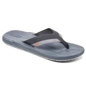 Reef Contoured Cushion Flip Flops  - Grey/Orange