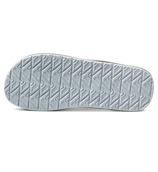 Reef Contoured Cushion Flip Flops  - Grey/Orange