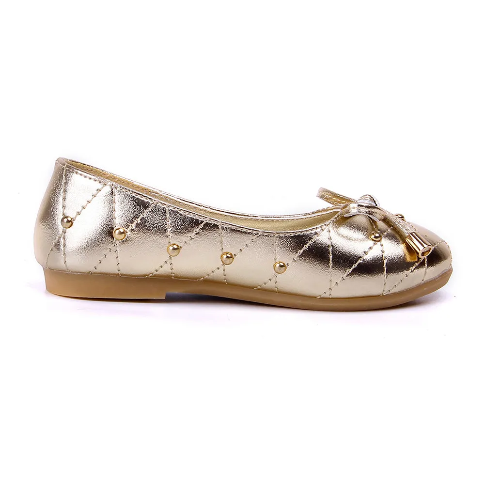 Slip-on Mary Jane Dress Ballerina Ballet Flat with Rivet for Girl