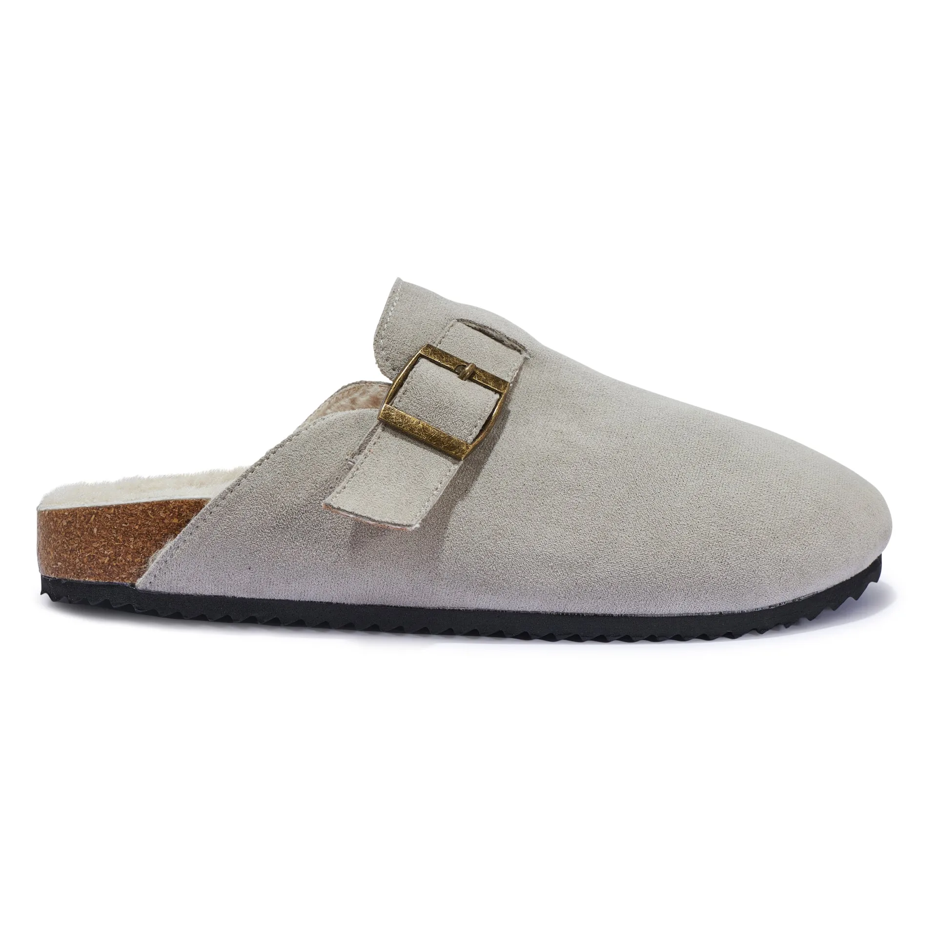 SODA2 FOOTBED MULE WITH FUR LINING