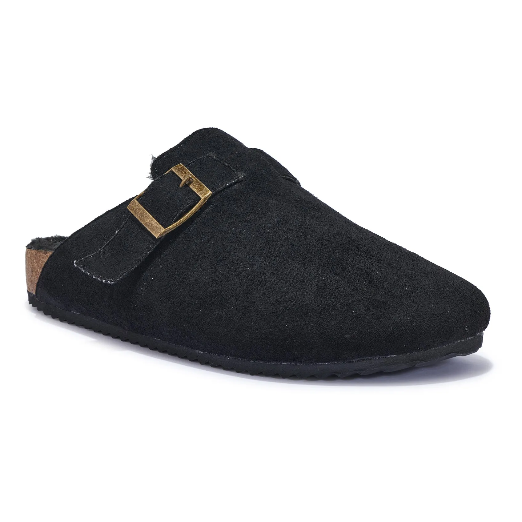 SODA2 FOOTBED MULE WITH FUR LINING
