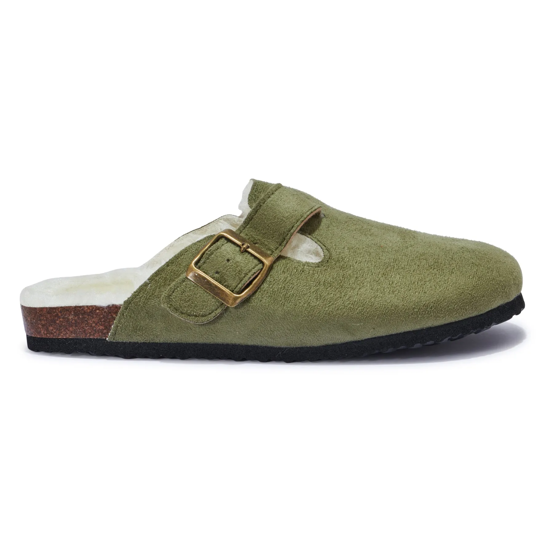 SODA2 FOOTBED MULE WITH FUR LINING