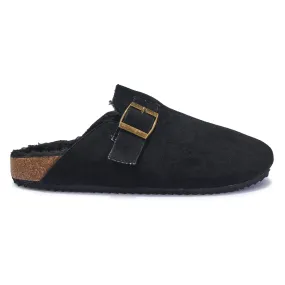 SODA2 FOOTBED MULE WITH FUR LINING