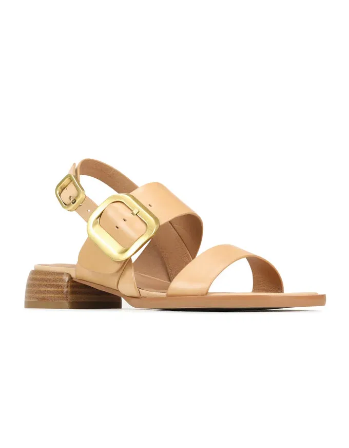 Tegean Sandals Tan Leather