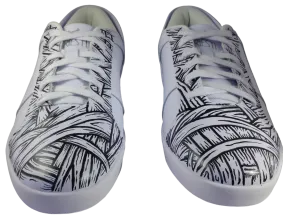 Triesti shoes: White Bandages