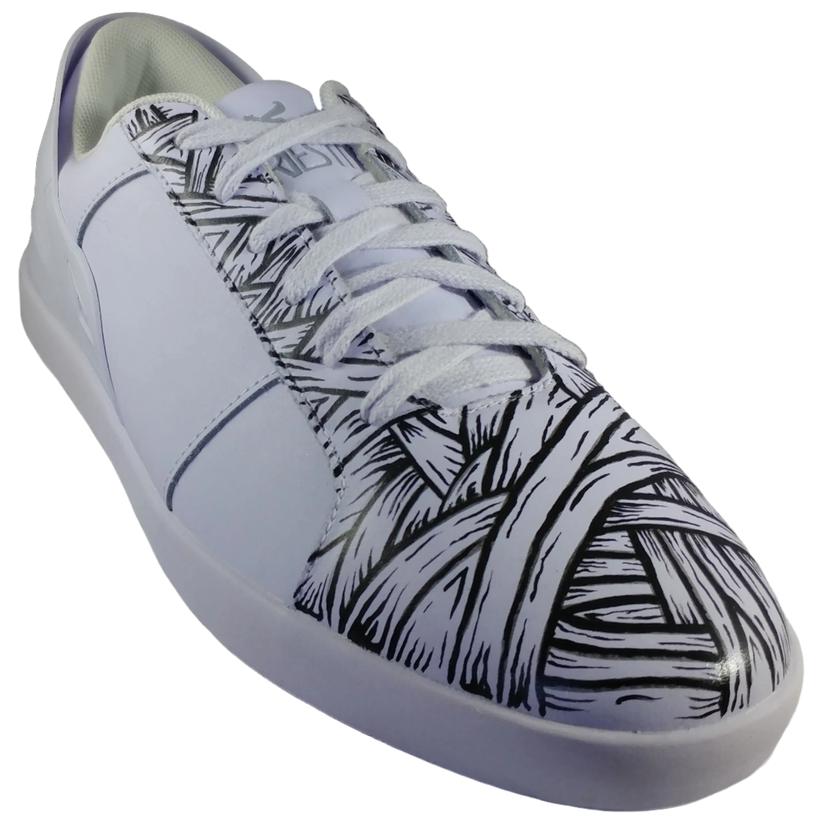 Triesti shoes: White Bandages