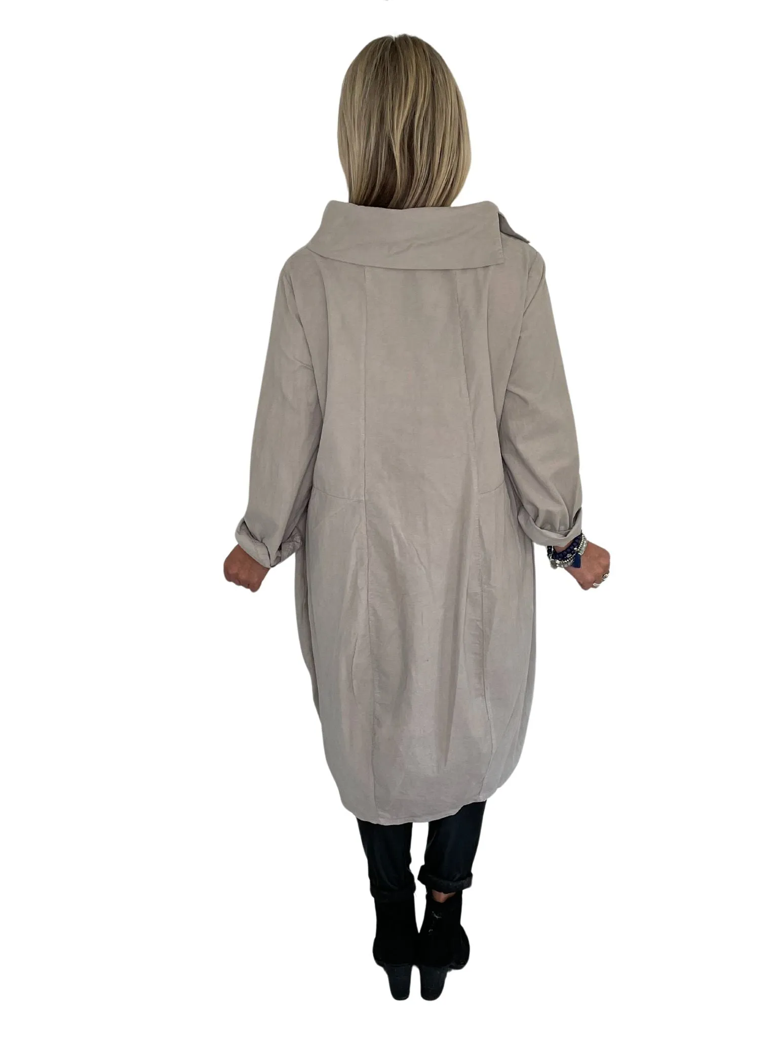 Trinity Made in Italy Needlecord Tunic Dress